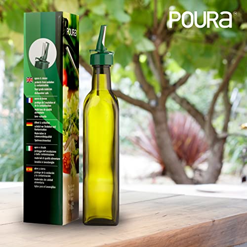 Glass Olive Oil Bottle Drizzler with Pourer Spout (OILBOTTLE500ML)