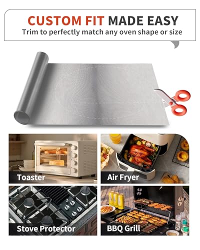 3 Pack Oven Liners for Bottom of Oven (3 Count)