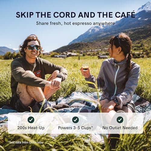Nano Portable Electric Espresso Machine (Teal)