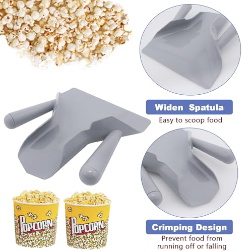Polycarbonate French Fry Scoop Dual Handle for Ice Candy Snacks