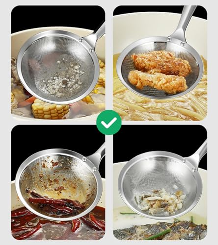 Skimmer Spoon Stainless Steel (Flat Handle 3.5inch)