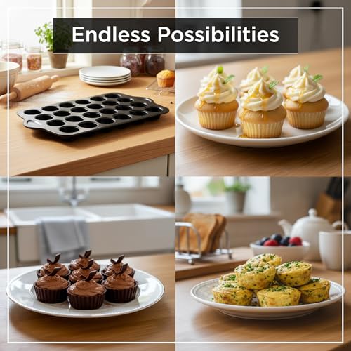 Mini Muffin Pan 24 Cup