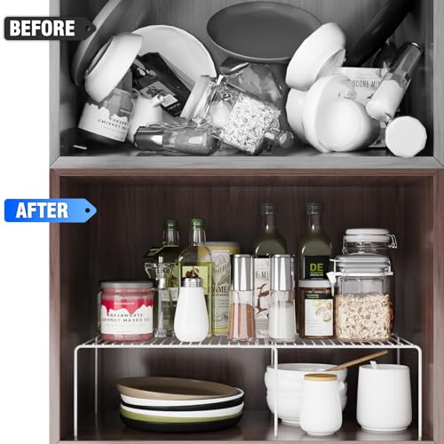 4Pack Expandable Storage Shelf