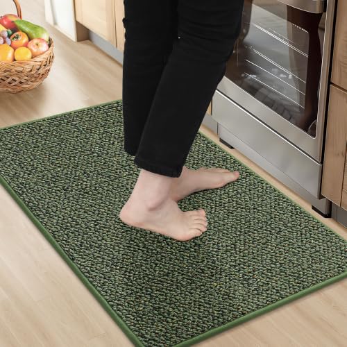 Kitchen Rugs 20"x32" (Green / 20" X 32" (Rectangular))