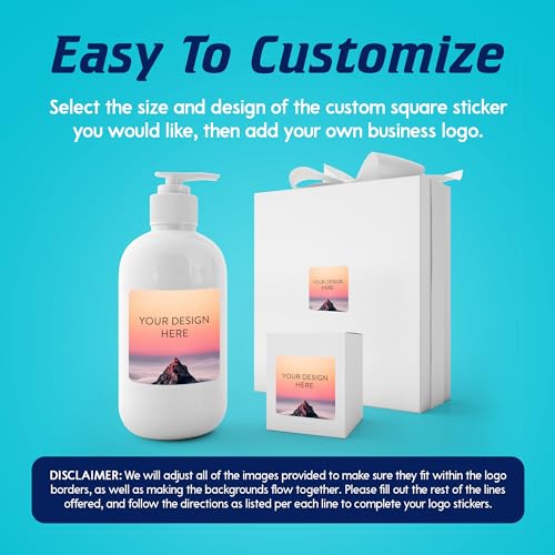 100 Custom Vinyl Stickers (100 Count)