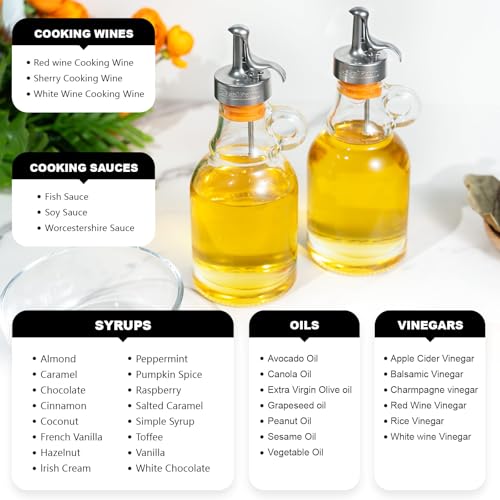 Olive Oil Dispenser Bottle (2 Count)