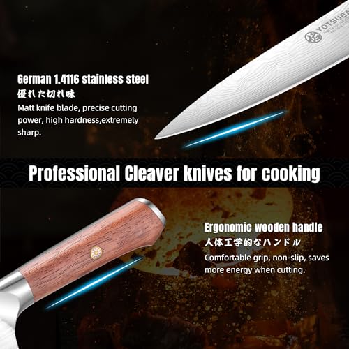 5 Inch Japanese Utility Knife with Full Tang Rosewood Handle (5 inch utility knife)