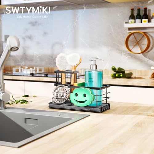 Kitchen Sink Caddy Organizer (Black-drying Stone)