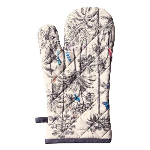 Maison d'Hermine Oven Gloves 100% Cotton Oven Mitt (021 - Amazonia / 7.5" x 13" (Oven Mitt))