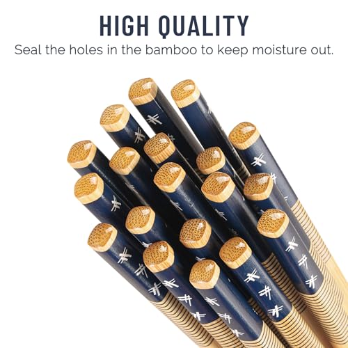 200 Pairs Bamboo Chopsticks Reusable (200Pairs)