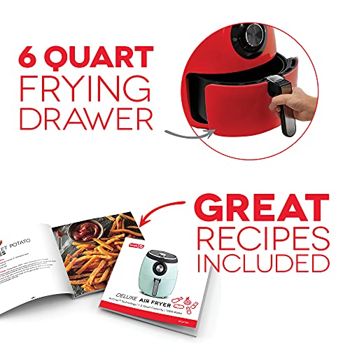 Deluxe Air Fryer (Red / Air Fryer)