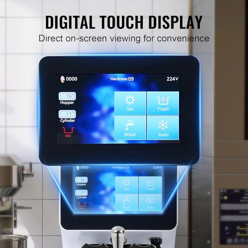 Commercial Ice Cream Machine 10.6 QT (Countertop 1 Flavors Flagship Model)