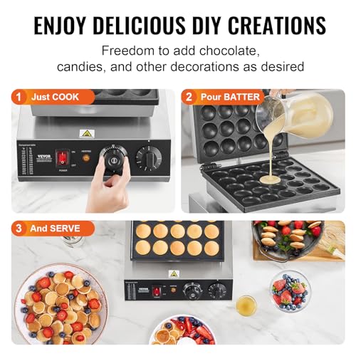 Mini Dutch Pancake Maker (25 Pieces)