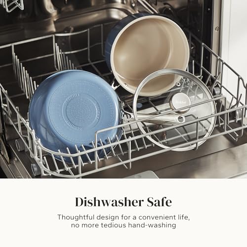 Saucepan & Frying Pan Set (Blue / 3pc Set)