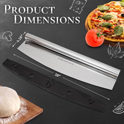 16 Inch Pizza Cutter Rocker Blade (16")