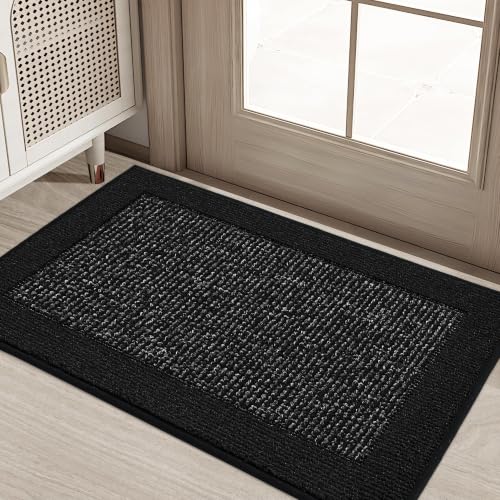 Indoor Door Mat 20" x 32" (Black / 20" X 32" (Rectangular))