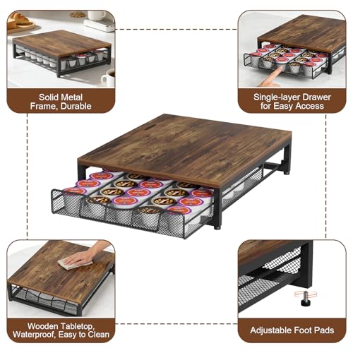 Coffee Pod Holder For Counter (1 tier)
