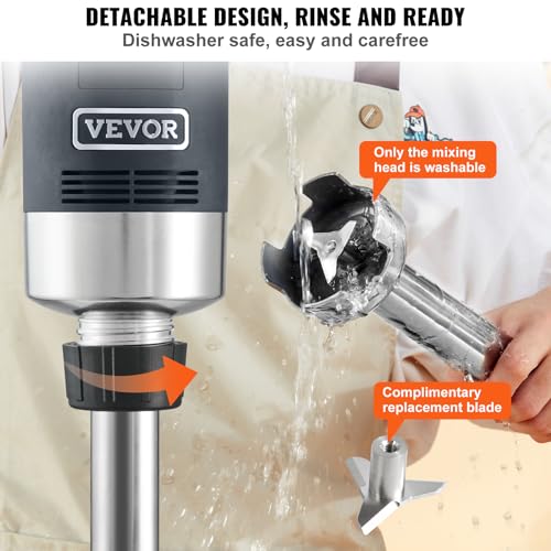 Commercial Immersion Blender (750W / 750W 16inch)