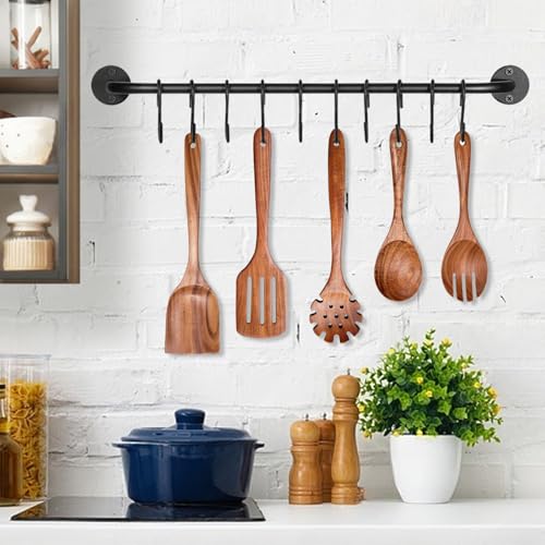 Wooden Spoons for Cooking Non (5 Piece Set)