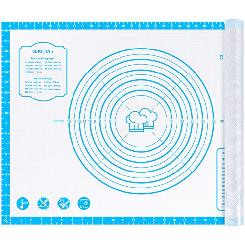 28"x20" Large Durable Silicone Baking Mat for Pastry and Bread