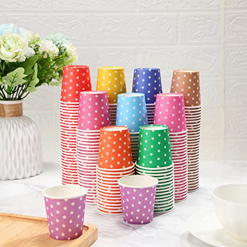 1000 Pcs Disposable Paper Cups Small (Star / 5 oz)
