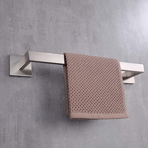 16 Inch Towel Bar Rack Brushed Nickel (Brushed Nickel / 16 Inch)