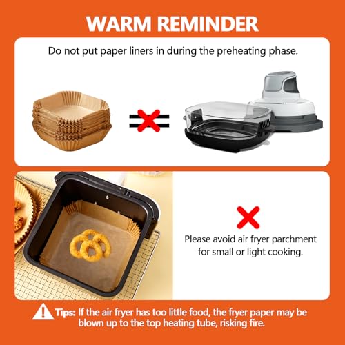 Parchment Liners for Ninja Crispi Air Fryer (For Ninja Crispi)