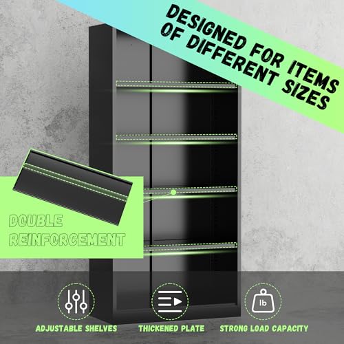 Storage Cabinet (Black Green / 71")
