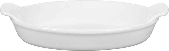 Le Creuset Stoneware 4 PC Heritage Bakeware Set, White