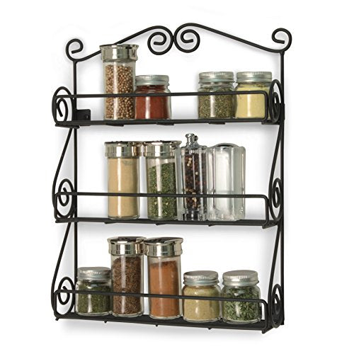 Diversified Scroll Wall (Black / 3-Tier / Scroll)