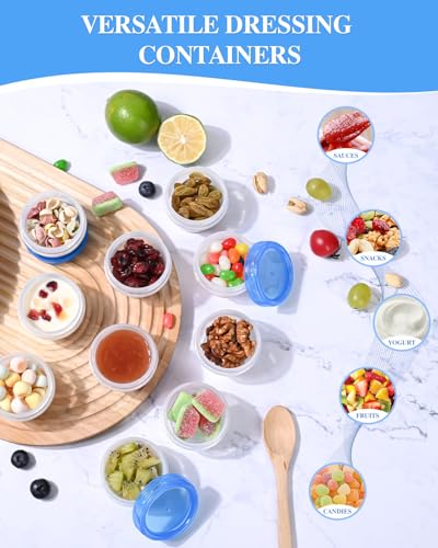 Salad Dressing Containers (2oz-16 pack)