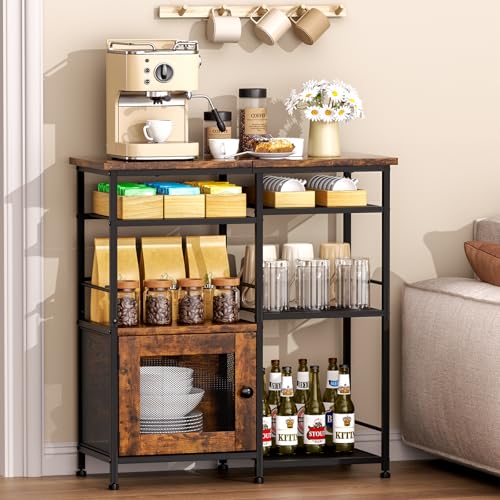 Coffee Bar Cabinet Station (Espresso)