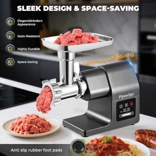 Meat Grinder Electric 3200w Digital Touch Control Multifunction