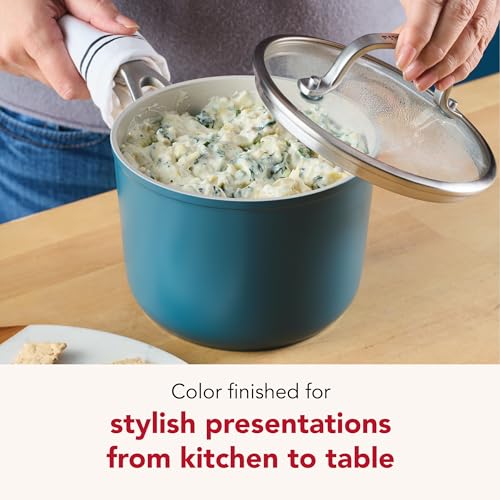 Hard Anodized Ceramic Induction Pots and Pans (Agave / 10 Piece Cookware Set)