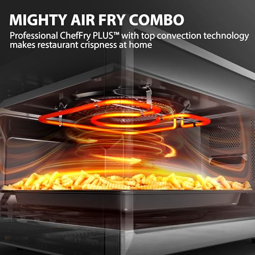OptiChef PRO MAX Air Fryer Combo Microwave Oven (Optichef Pro Max-1.3 Cu.Ft.)