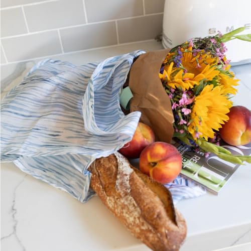 Reusable Grocery Bag Bundle (Indigo 3 Medium)