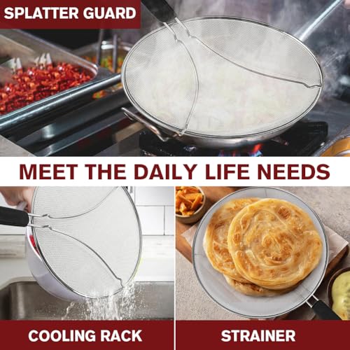 Splatter Screen for Cooking