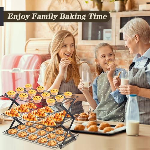 3 Tier Collapsible Cooling Rack (26 Count)