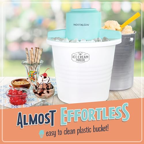 Electric Ice Cream Maker (4 Qt / White)