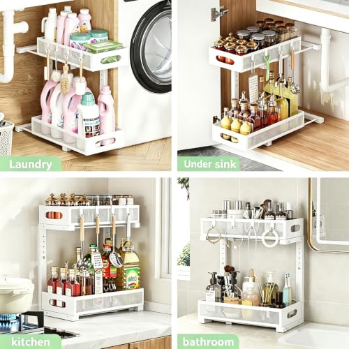 Under Sink Organizer (White)