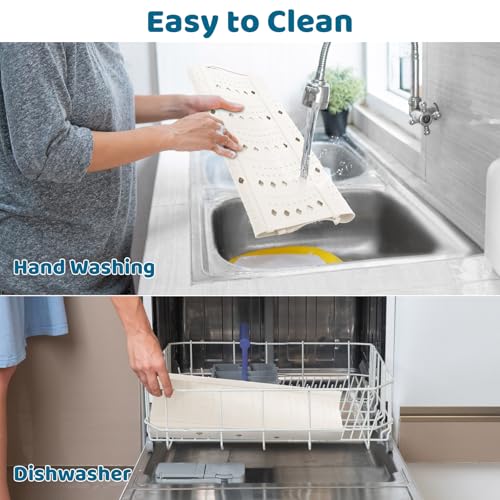 Foldable Silicone Bathroom Sink Cover & Makeup Mat