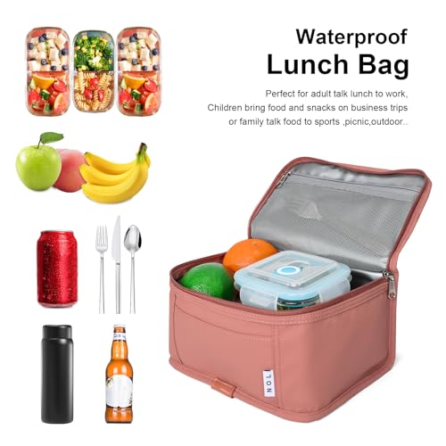 NOL Small Lunch Bag Mini Lunch Box Insulated Lunch Bag for Men