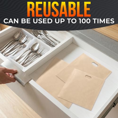 Toaster Bags Reusable 24 Pack