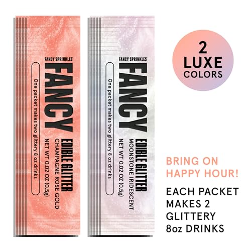 Opulust Edible Glitter Packets 2 Pack