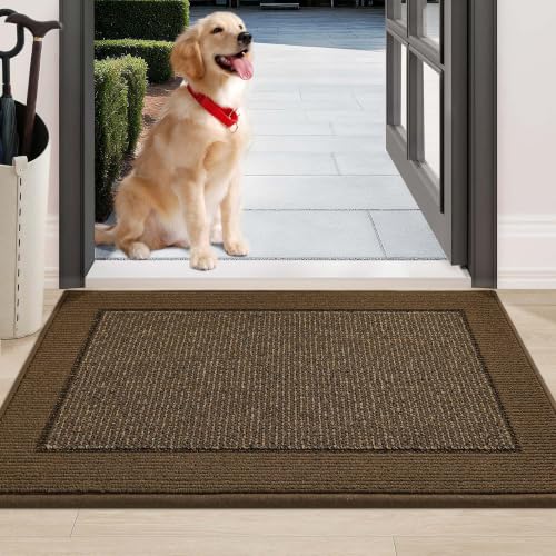 Indoor Door Mat 24" x 36" (Brown / 24" X 36" (Rectangular))