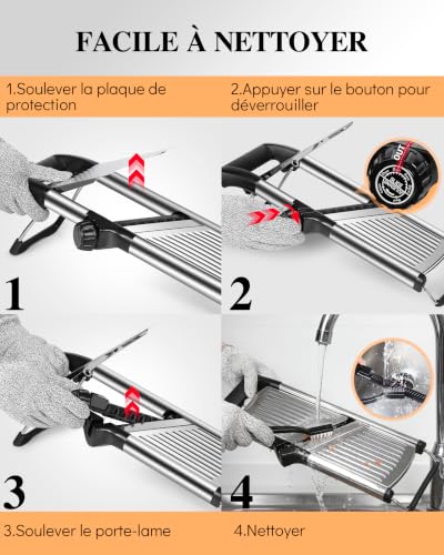 Adjustable Mandoline Food Slicer
