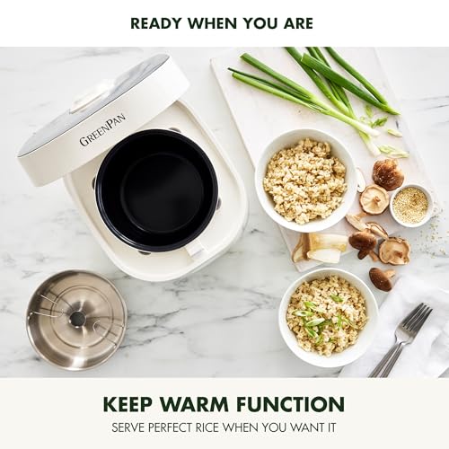 Carb Reducing Electric Rice Cooker (Cream / 4 Cups / Carb-Reducing)