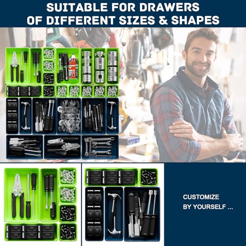 47pcs Tool Box Organizer (47 Count)