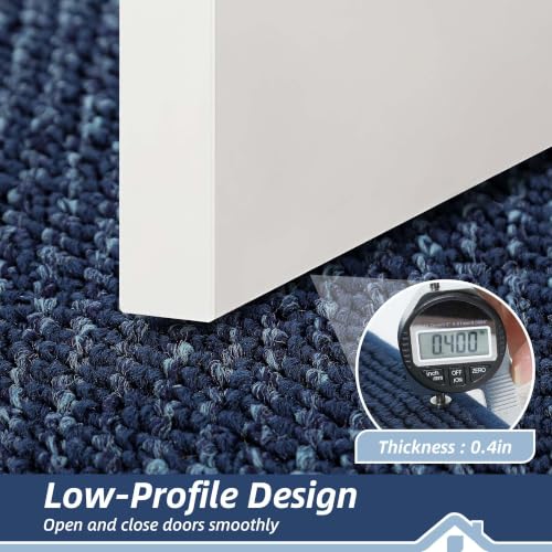Indoor Door Mat 20" x 32" (Blue / 20" X 32" (Rectangular))