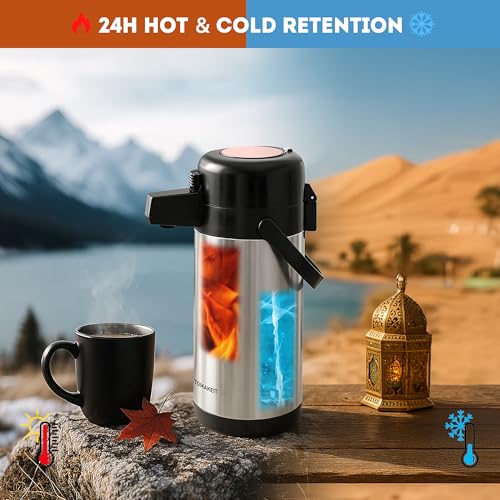 Airpot Coffee Carafe for Keeping Hot
